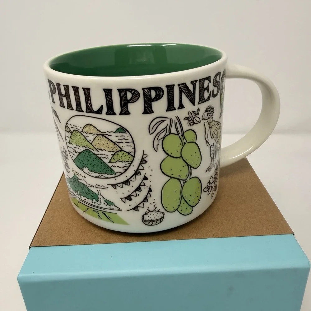 Starbucks Been There Series Philippines Coffee Mug 14oz NEW Across The Globe